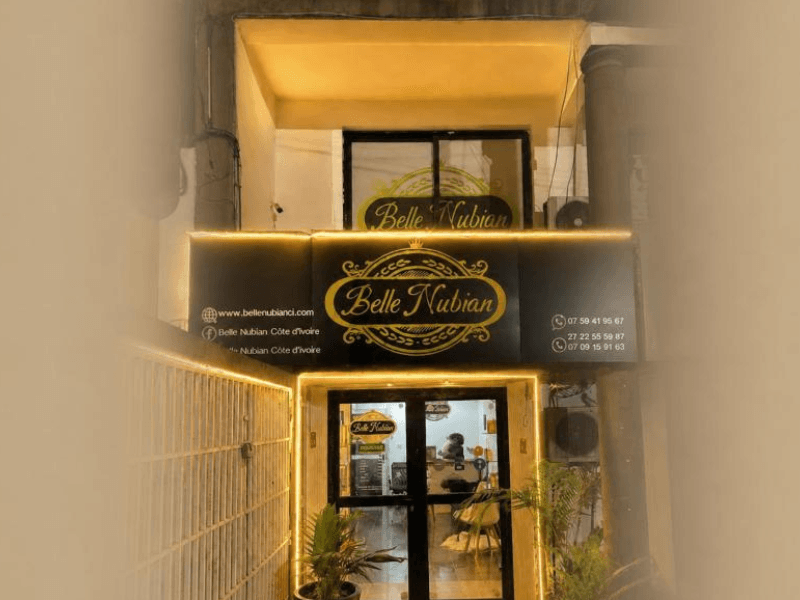Façade boutique Belle Nubian CI